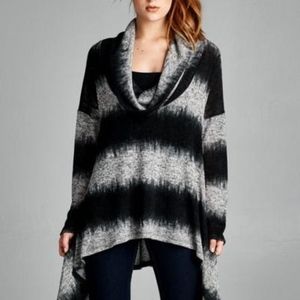 NEW Jodifl Oversized Cowl Neck Sweater Top